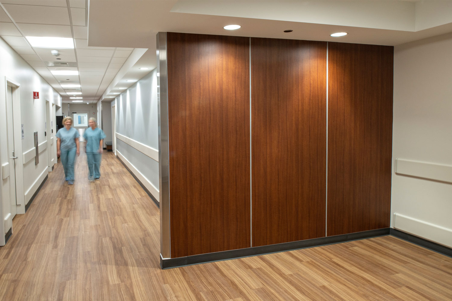 Confidential client renovation - hallway
