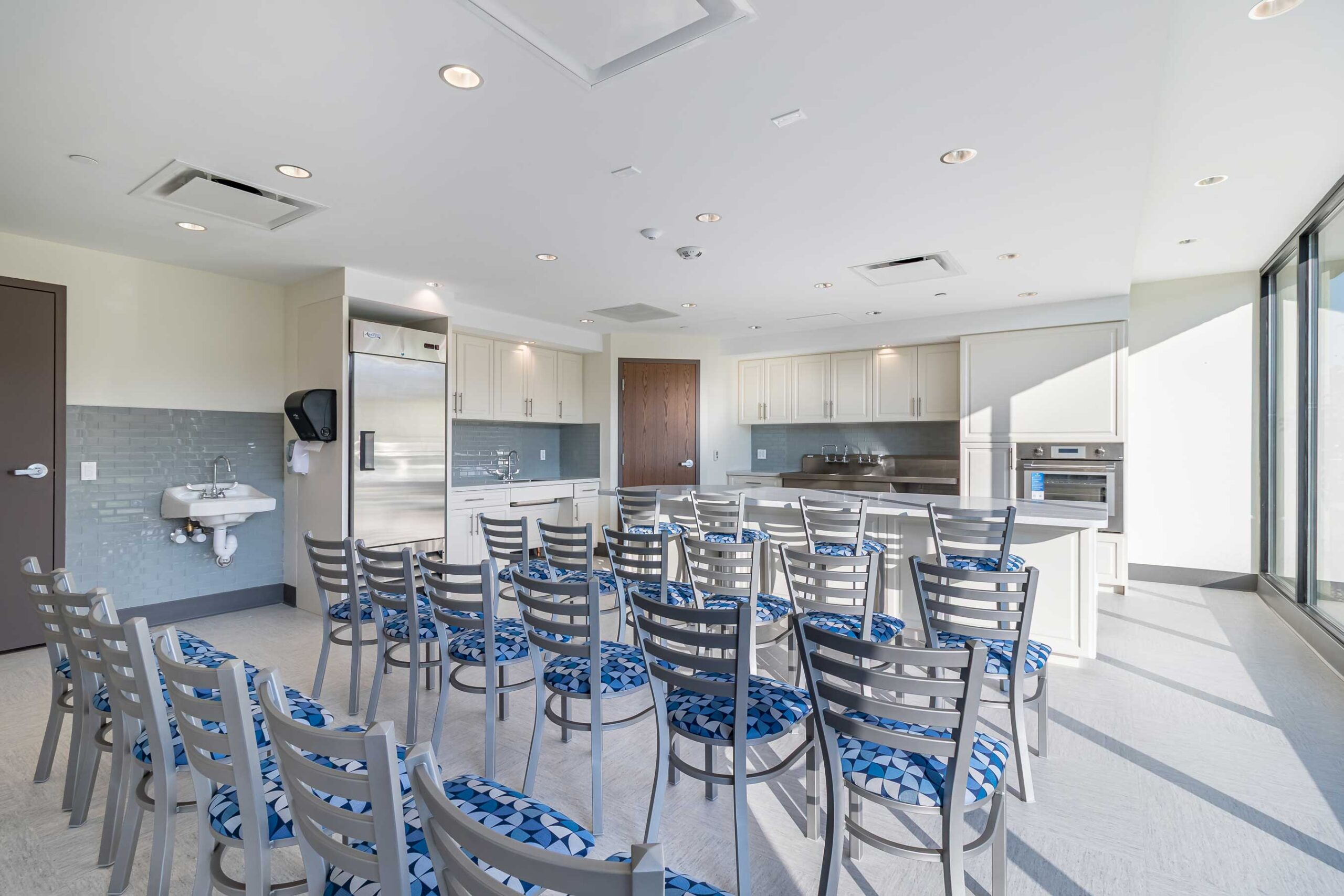 VNA Healthcare Weston in Aurora, presentation room.